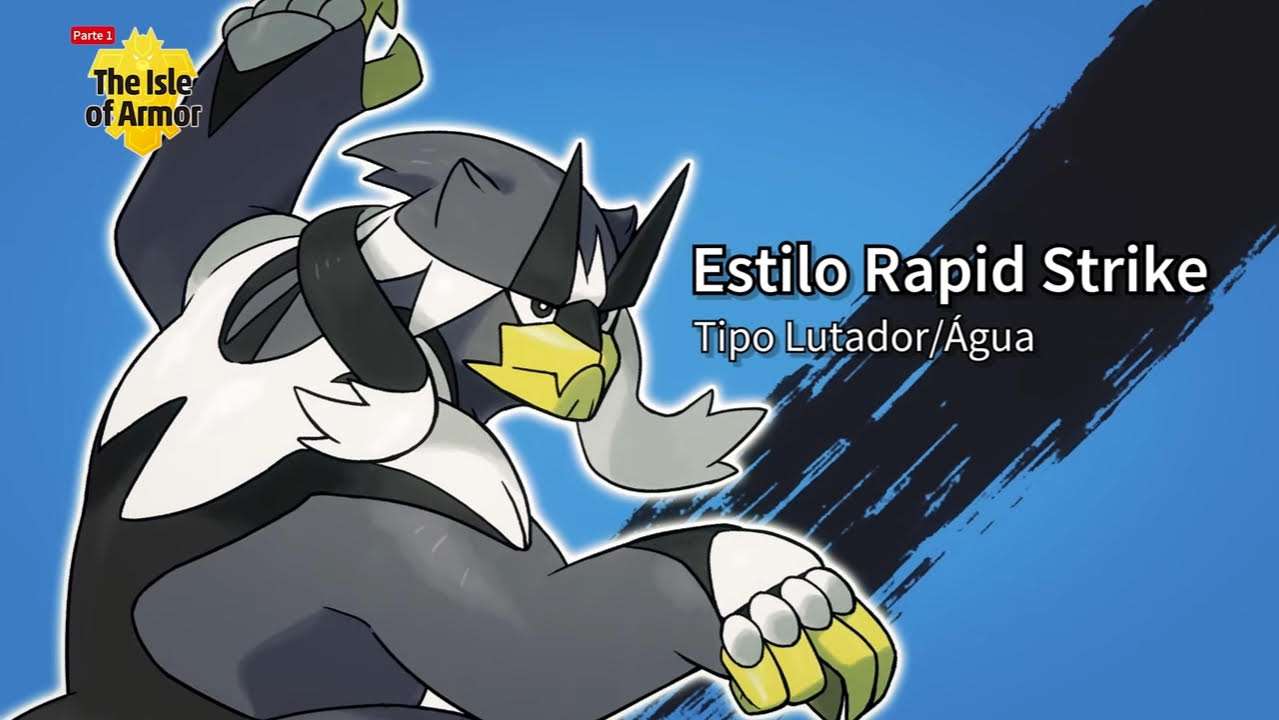 Todos os Pokémon exclusivos de versão na expansão Isle of Armor de