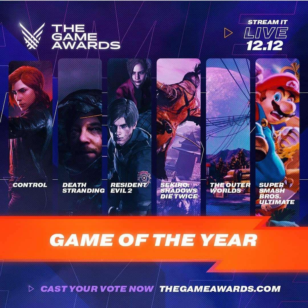 The Game Awards 2019 – Todos os Indicados a Jogo do Ano - SMUC